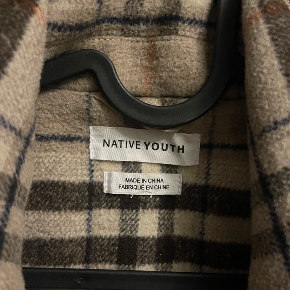 Native Youth Wool Overcoat - Picture 3 of 3